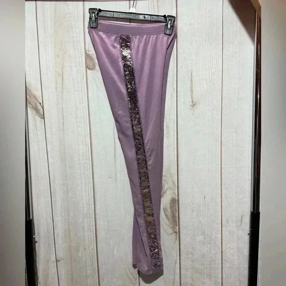 GAP‎ Kids Flippy Sequin Panel Leggings Size XXL 14/16 Purple